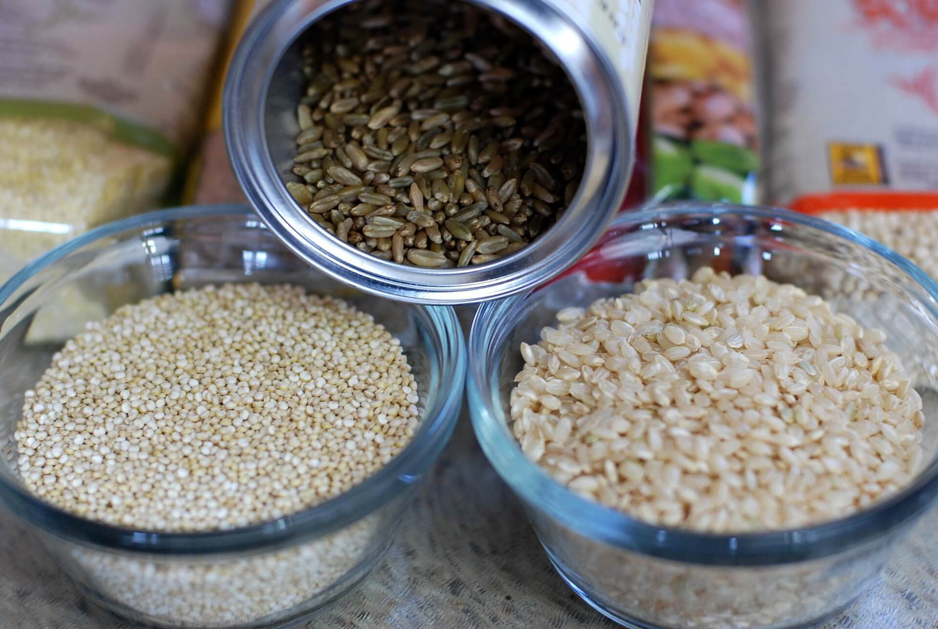 Quinoa is a good grain to bulk up your meals when on a Low FODMAP Diet