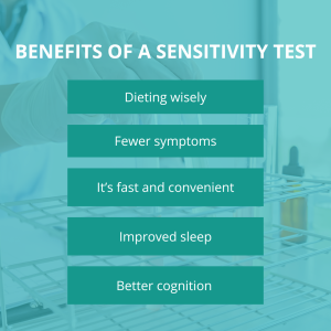 Benefits of a sensitivity test